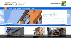 Desktop Screenshot of daszkinawymiar.pl